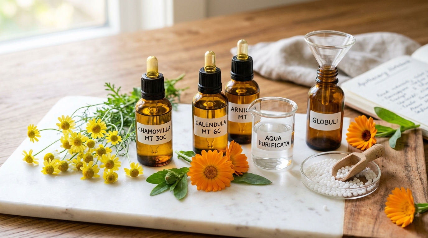 Botanical Mother Tinctures & Globuli